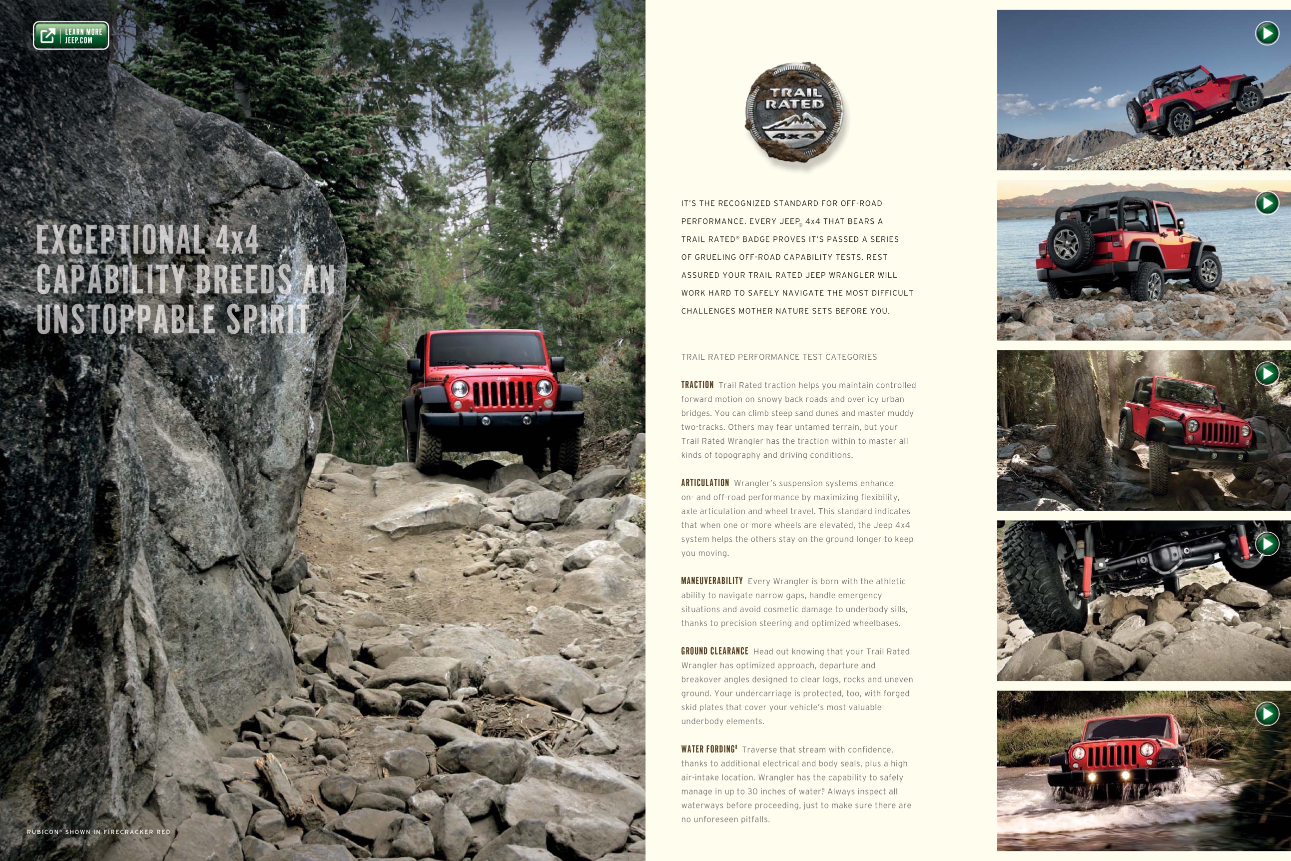 2015 Jeep Wrangler Brochure Page 12